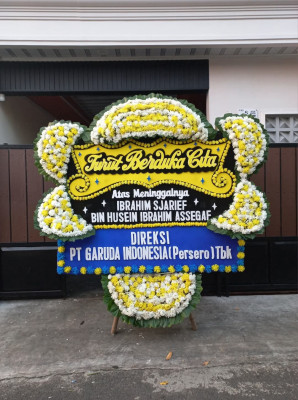Papan Bunga Duka di Karanggeneng